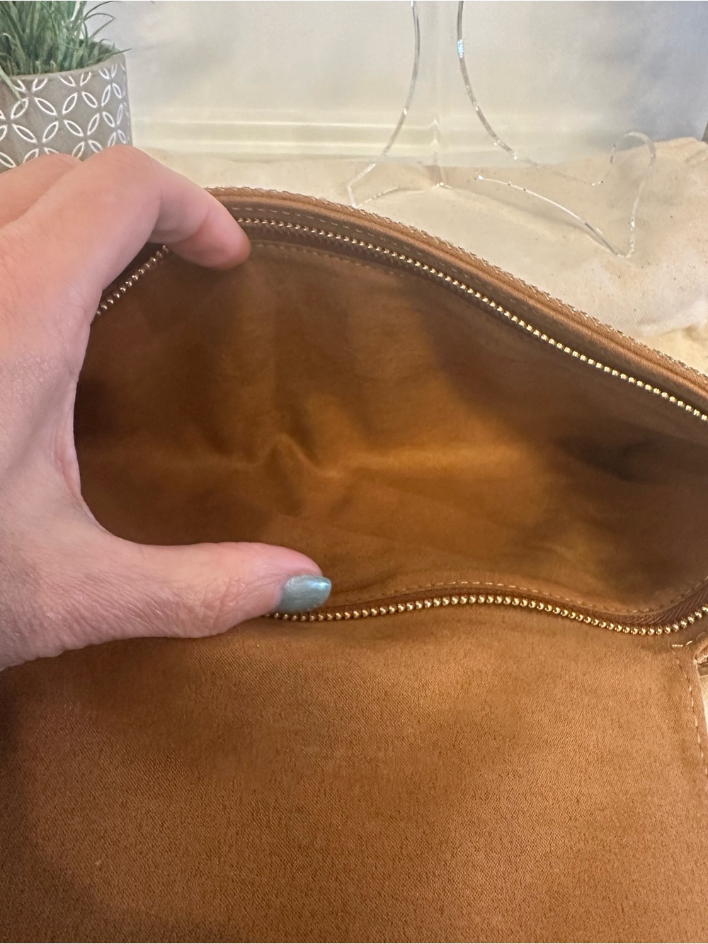 Cult Gaia Gold Crystal-Embellished Shoulder Bag - Picture 11 of 14